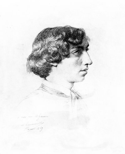 Portrait of Charles Garnier as a Young Man, 1849 by Francois Leon Benouville